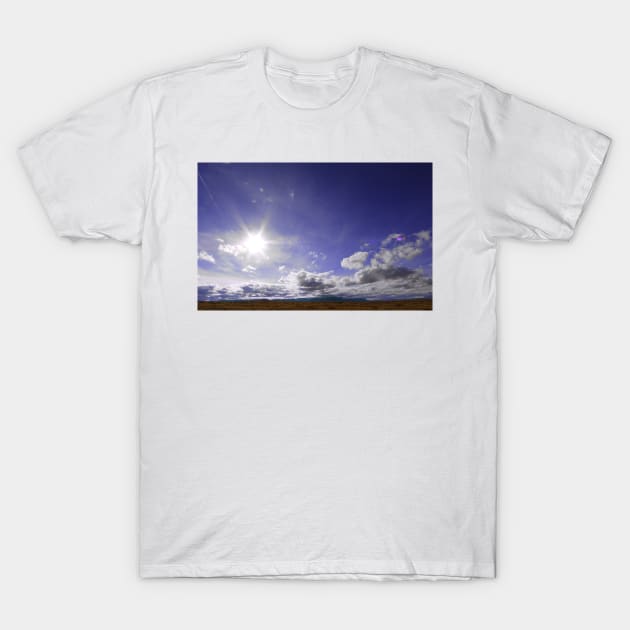 Monument Valley and sun T-Shirt by StonePics